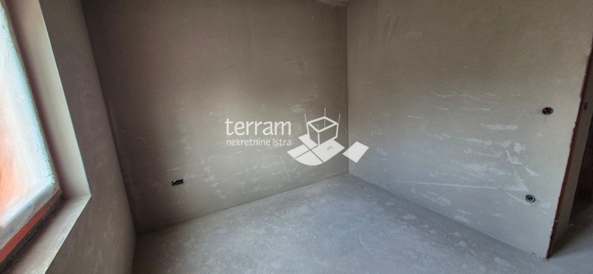 Istra, Pula, Šijana, appartamento 80,38 m2, 2 camere da letto + soggiorno, secondo piano, garage #vendita