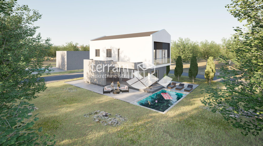 Istra, Kanfanar, Ladići, terreno edificabile 462m2, permesso di costruzione, NUOVO, #vendita