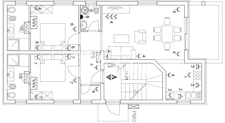 Istria, Medolino, appartamento 81m2 piano terra con giardino, NUOVO!!, #vendita