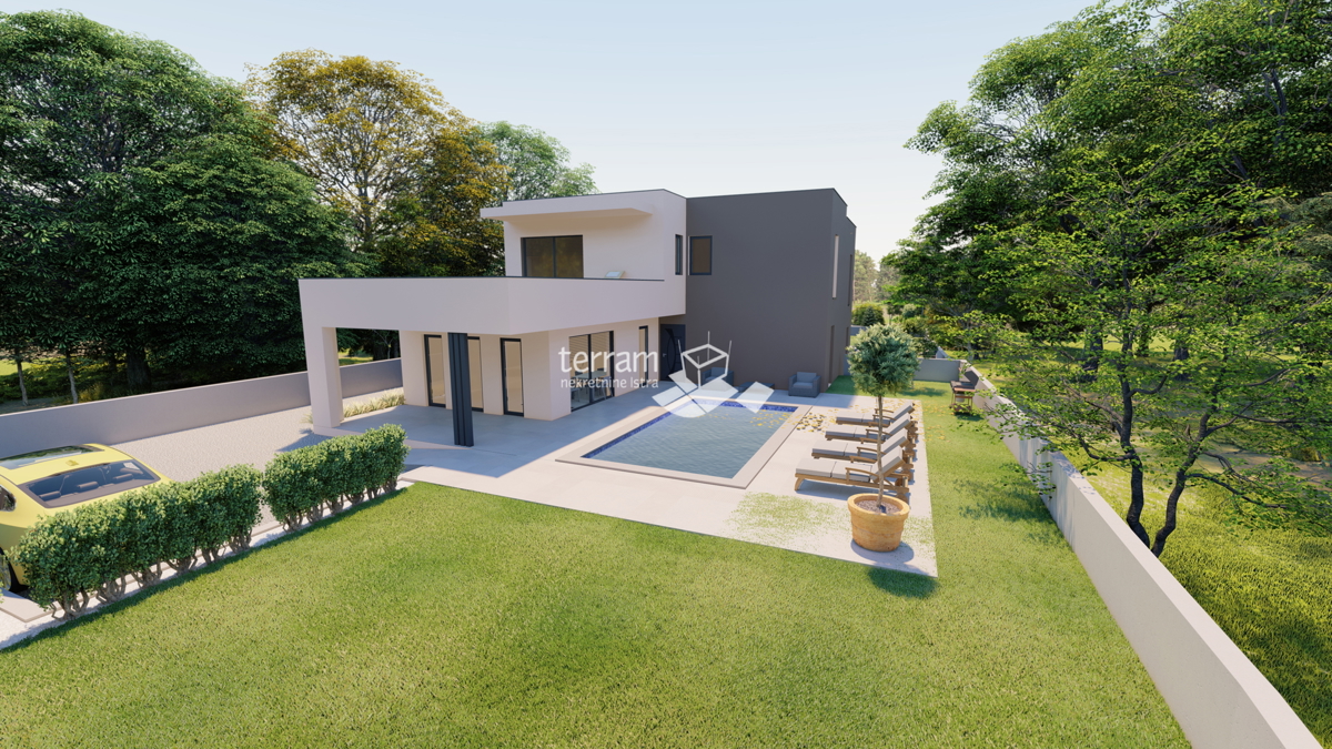 Istria, Lisignano, casa 127m2, con piscina e giardino 480m2, #vendita