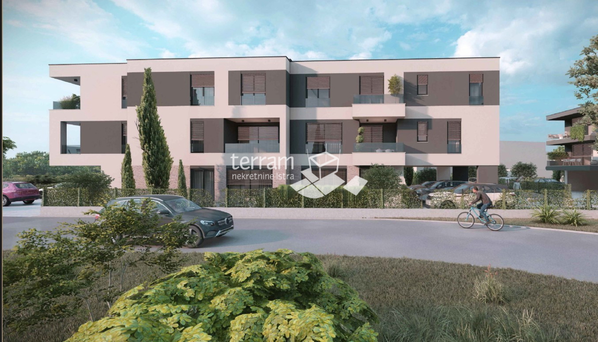 Istria, Pola, Veli vrh, appartamento 54,31 m2, 2 camere da letto, 1° piano, parcheggio, NUOVO!! #vendita