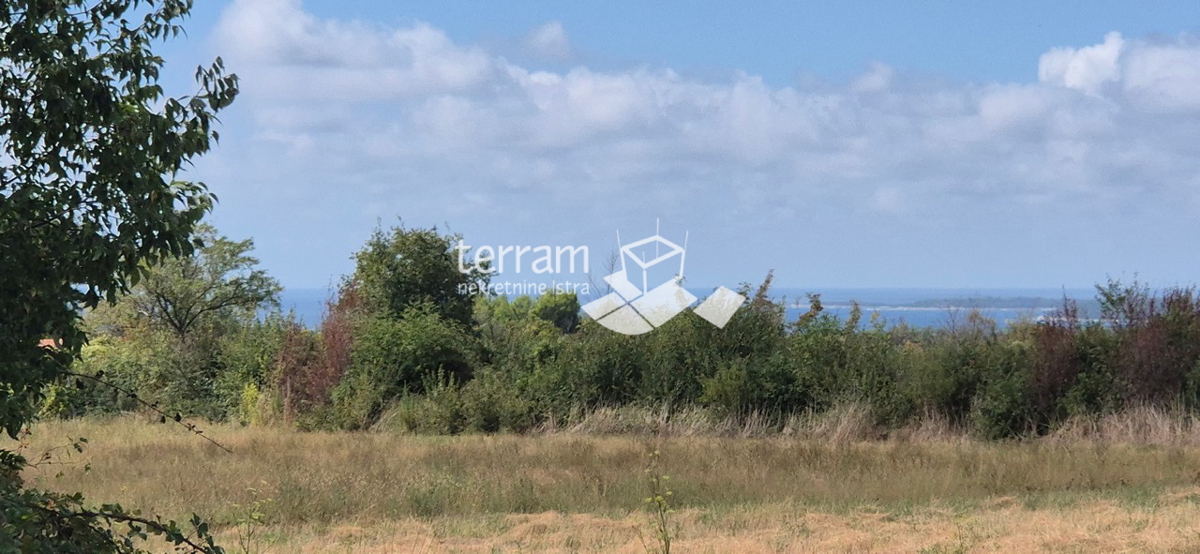 Istria, Dignano, Gallesano, terreno edificabile 985m2 con vista mare #vendita