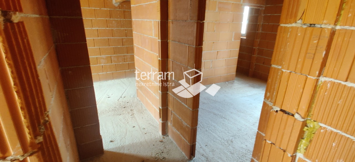 Istria, Barban, casa indipendente in costruzione 163,81 m2 con piscina, in vendita