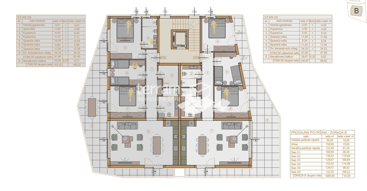 Istria, Medolino, Pješčana uvala, appartamento 101,92 m2, 3 camere da letto + soggiorno, II. piano, ASCENSORE, vicino al mare, NUOVO!! #vendita