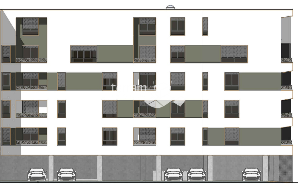 Istria, Pola, Centro, attico duplex 127,92 m2, quattro camere NUOVA COSTRUZIONE