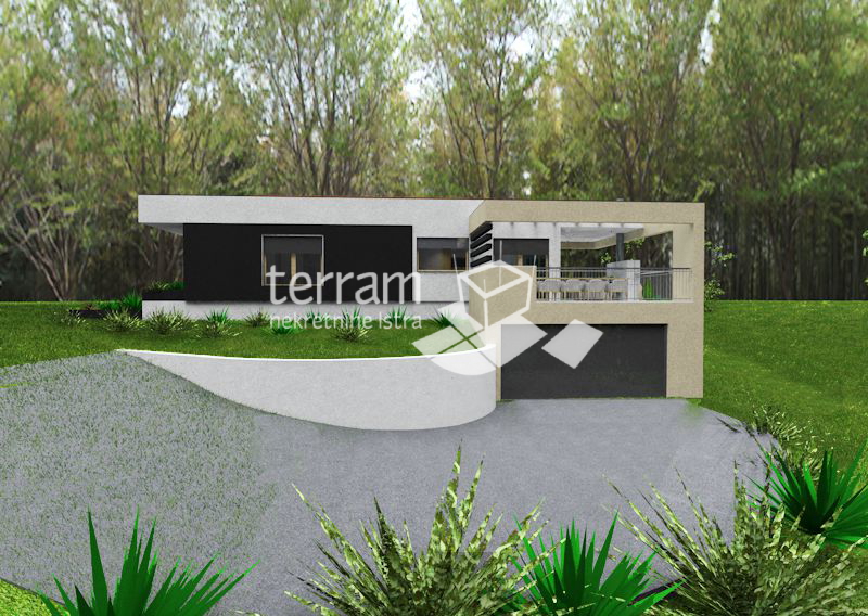 Istria, Lindar, costruzione iniziata, 229m2, 2000m2 di giardino!