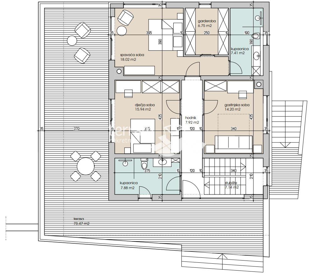 Istria, Banjole, terreno edificabile 1960m2, con permesso di costruzione #vendita