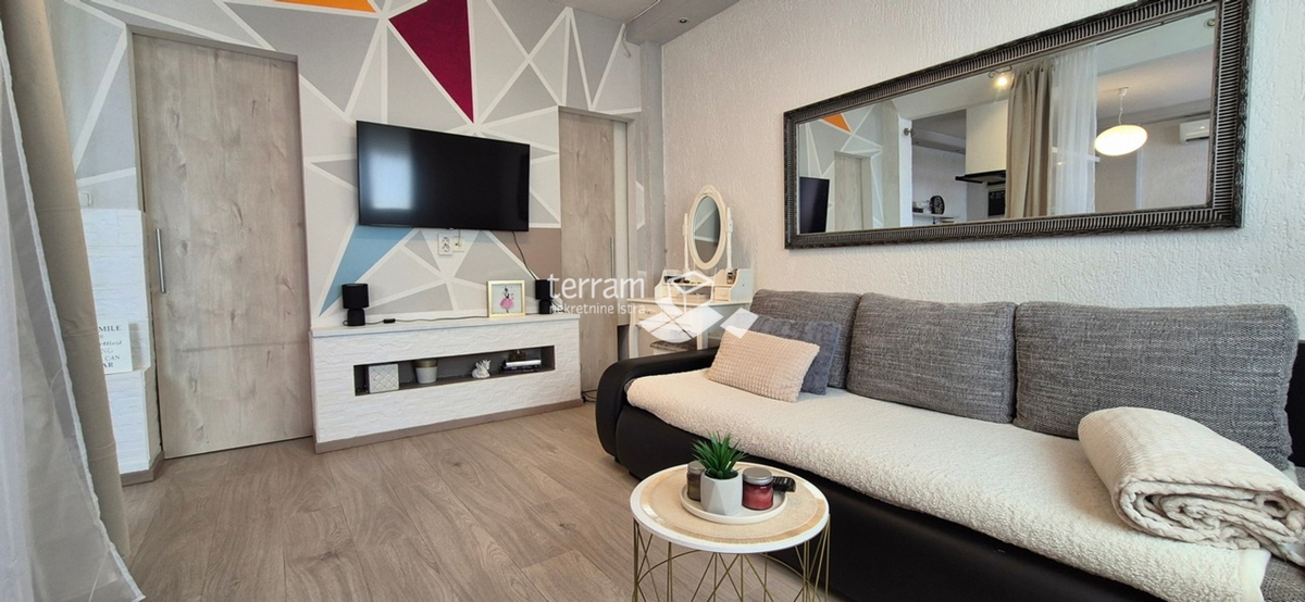 Istria, Pula, Veruda, appartamento 39,52m2, 1SS+DB, piano terra, ottima posizione, #vendita