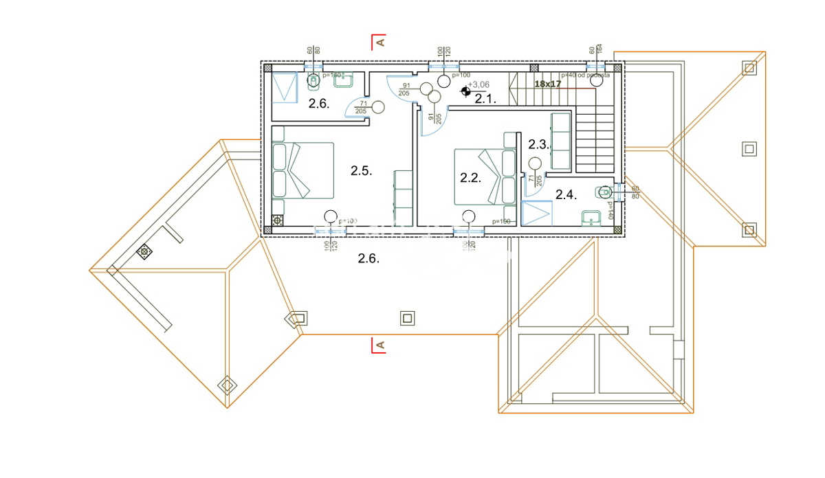 Istria, Gimino, Villa 166m2 con piscina e giardino 774m2