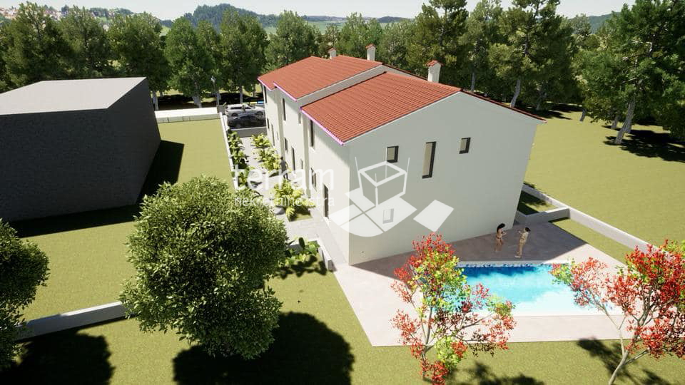 Istria, Ližnjan, appartamento 124m2, 2 camere da letto, parcheggio, giardino, NUOVO!! #vendita