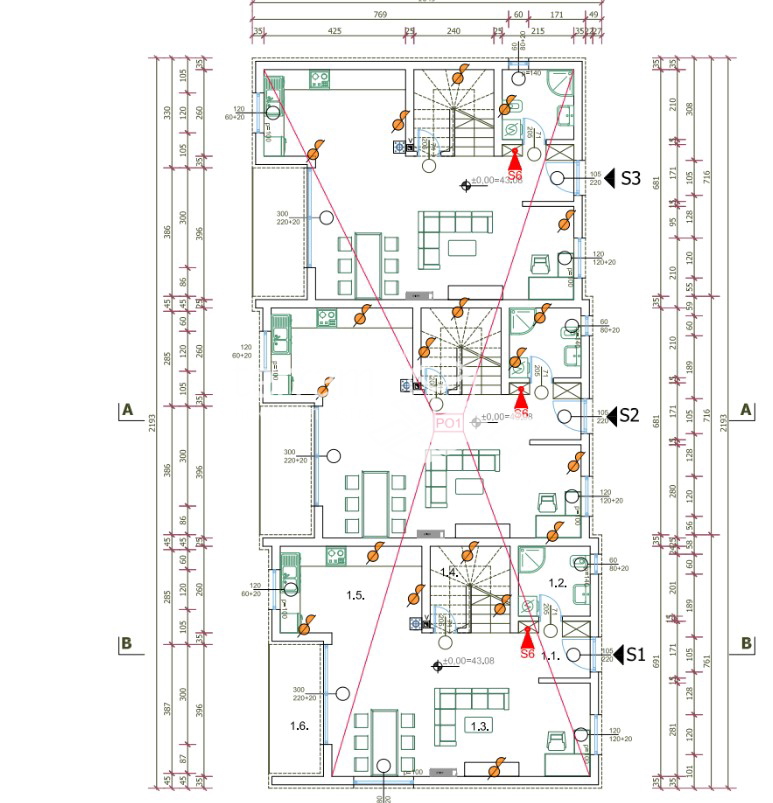 Istria, Ližnjan, appartamento 124m2, 2 camere da letto, parcheggio, giardino, NUOVO!! #vendita