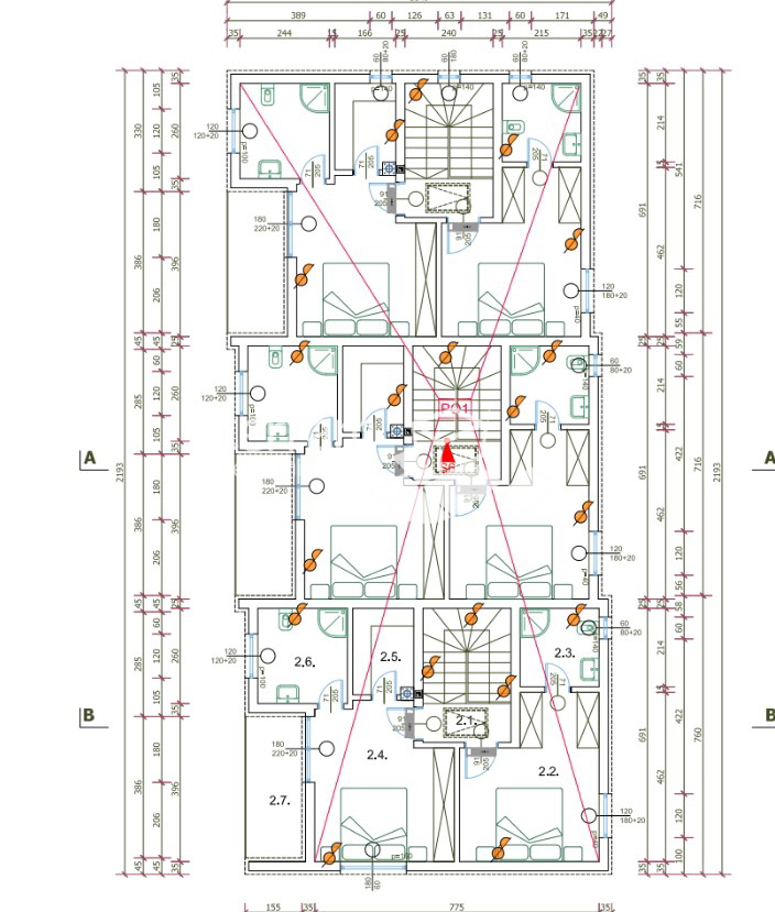 Istria, Ližnjan, appartamento 124m2, 2 camere da letto, parcheggio, giardino, NUOVO!! #vendita