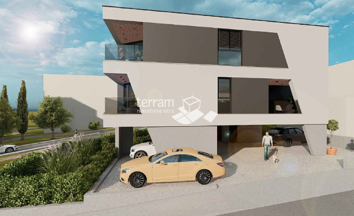 Istria, Pola, Stoja, appartamento 1° piano, 2 camere da letto, 59,64 m2, vicino al mare, NUOVO!! #vendita