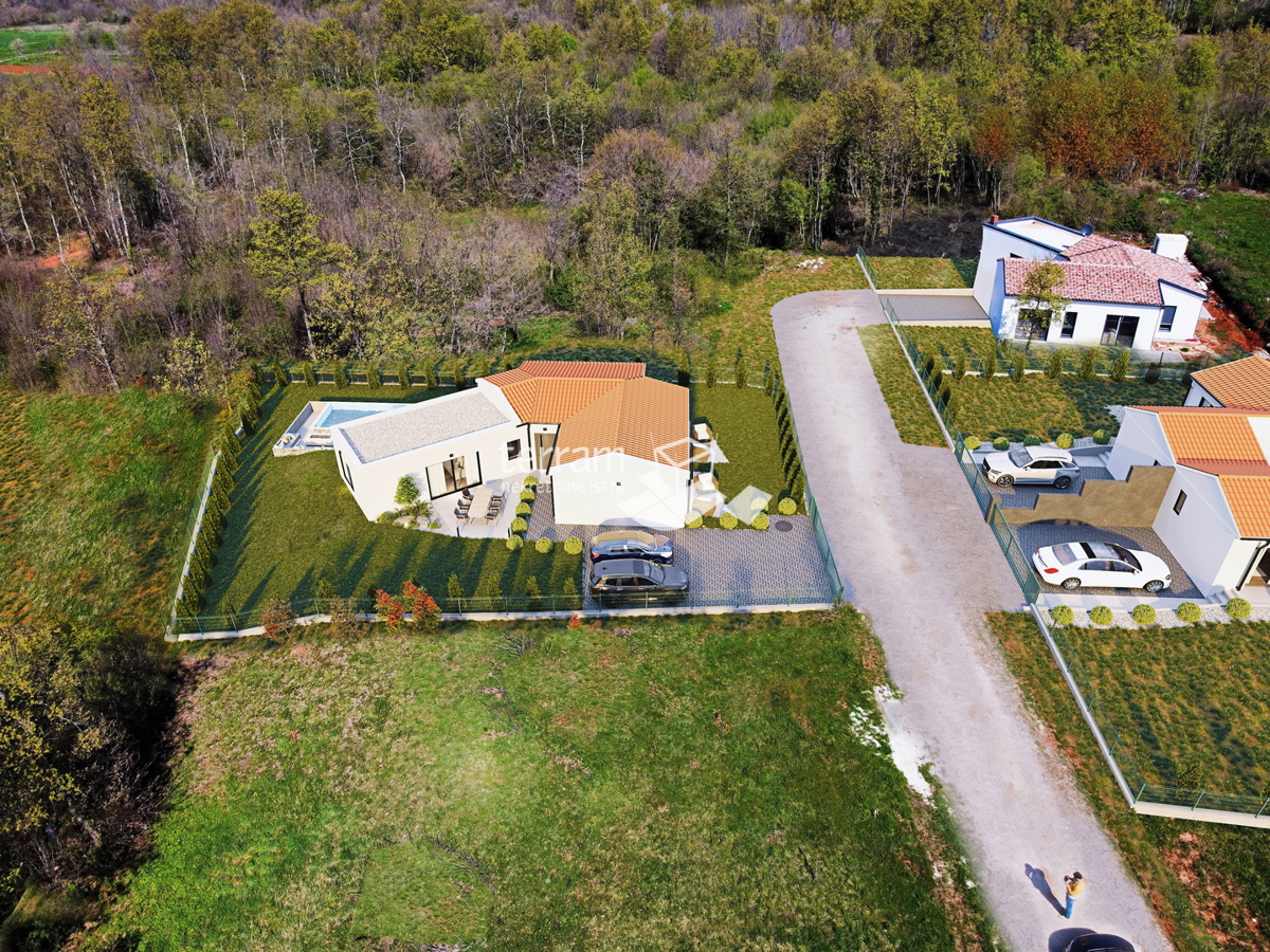 Istria, Barbana, Kožljani, casa indipendente 145m2, 3 camere da letto, piscina, NUOVA!! #vendita