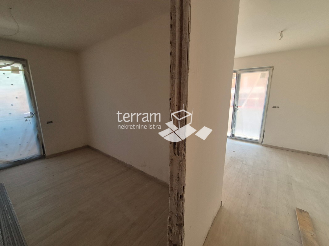 Istria, Pula, periferia, appartamento 57,96m2, 2 camere + soggiorno con angolo cottura, secondo piano, parcheggio, NUOVO!! #vendita