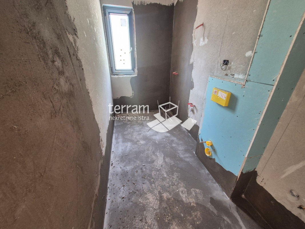 Istria, Pula, periferia, appartamento 57,96m2, 2 camere + soggiorno con angolo cottura, secondo piano, parcheggio, NUOVO!! #vendita