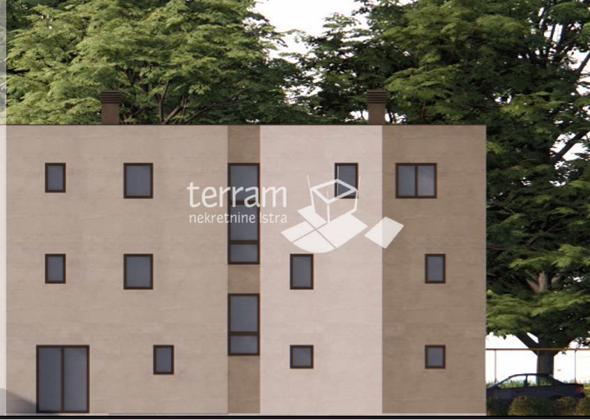 Istria, Pola, Busoler, appartamento 50 m2, primo piano, 1 camera da letto + soggiorno con angolo cottura, #vendita