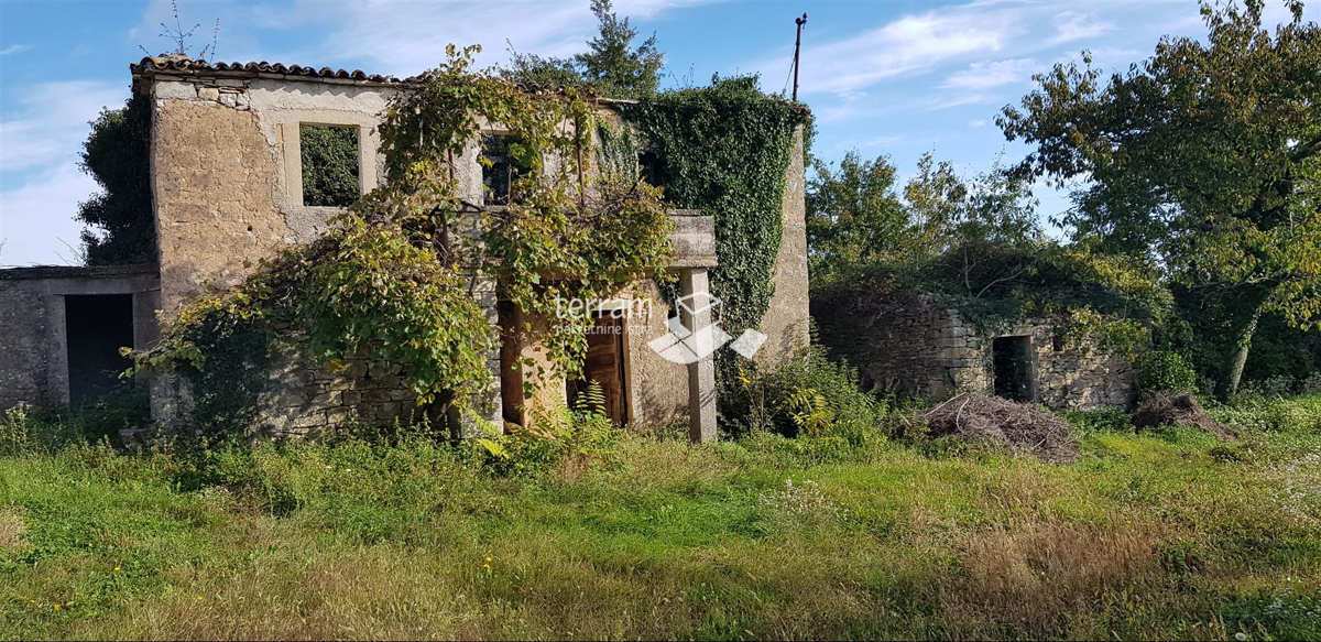 Istria, Gračišće, Lančišće vecchia casa istriana 300m2 giardino 6856m2