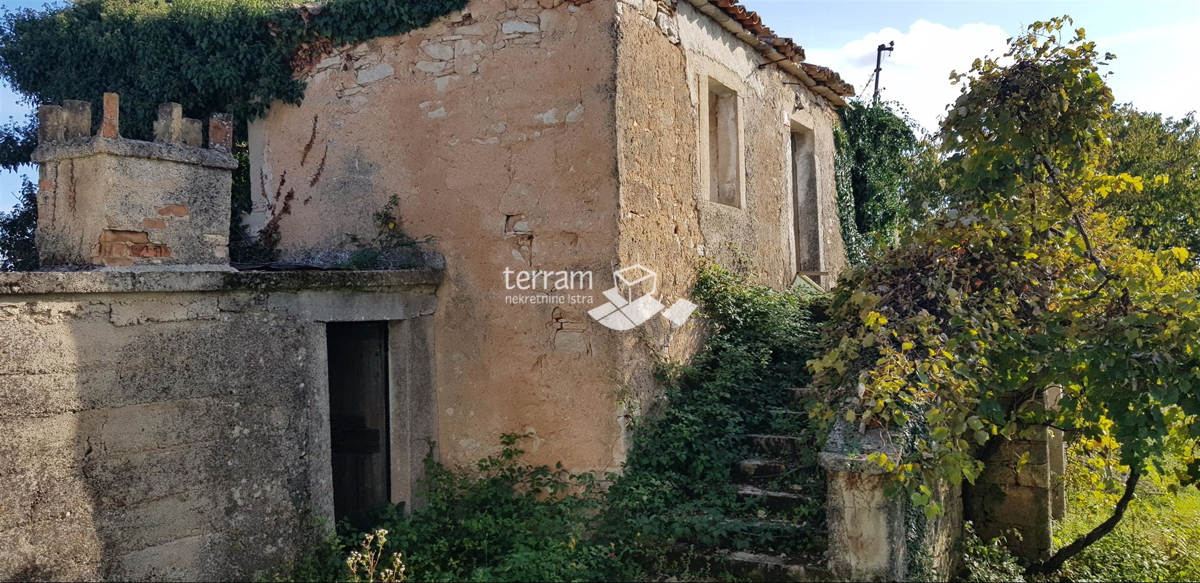 Istria, Gračišće, Lančišće vecchia casa istriana 300m2 giardino 6856m2