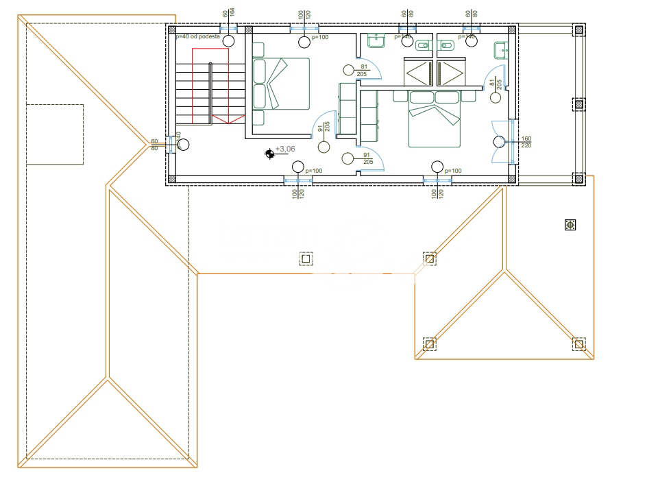 Istria, Gimino, Villa 213m2 con piscina e giardino 911m2