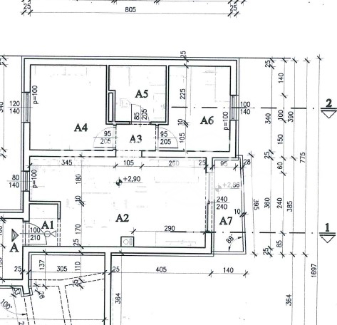 Istria, Pola, Šijana, 1° piano, 2 camere da letto, 59,78 m2, ascensore, NUOVO!! #vendita