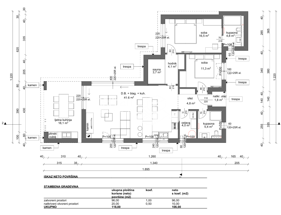 Istra, Barban, Pavlići, terreno edificabile 612 m2, progetto preliminare per villa a piano terra con piscina, #vendita