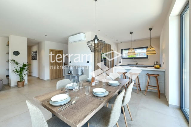 Istra, Vodnjan, periferia casa di lusso, 170m2, piscina 34m2, giardino 851m2, NUOVO, #vendita