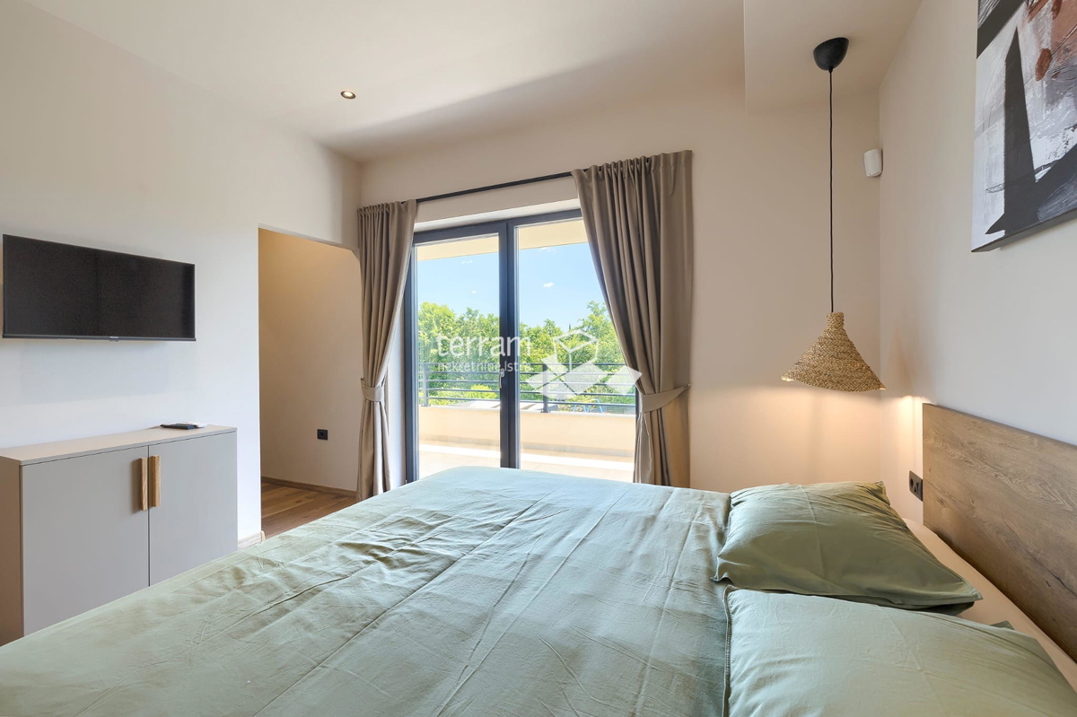 Istra, Vodnjan, periferia casa di lusso, 170m2, piscina 34m2, giardino 851m2, NUOVO, #vendita