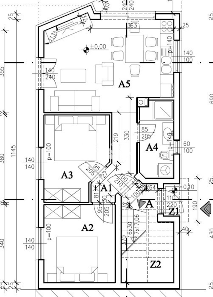 Istria, Pola, Šijana, appartamento 59m2, 2SS+DB, giardino 50m2, parcheggio, NUOVO!! #vendita