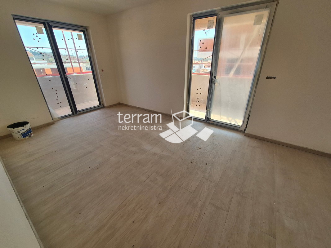 Istra, Pula, periferia, appartamento 61,21 m², 2 camere da letto + soggiorno con angolo cottura, primo piano, due posti auto, NUOVO!! #vendita