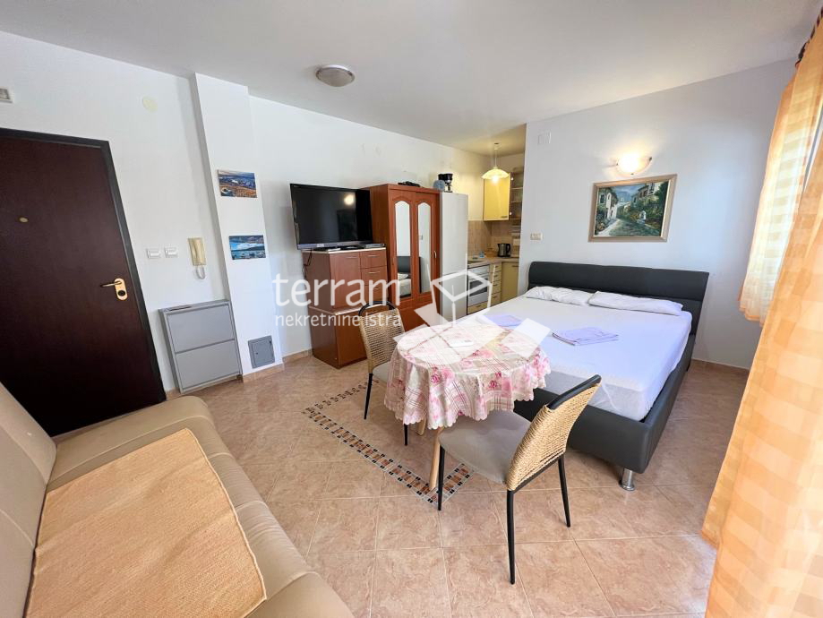 Istra, Medulin, appartamento 32m2, monolocale, piano terra, 400 m dal mare, #vendita