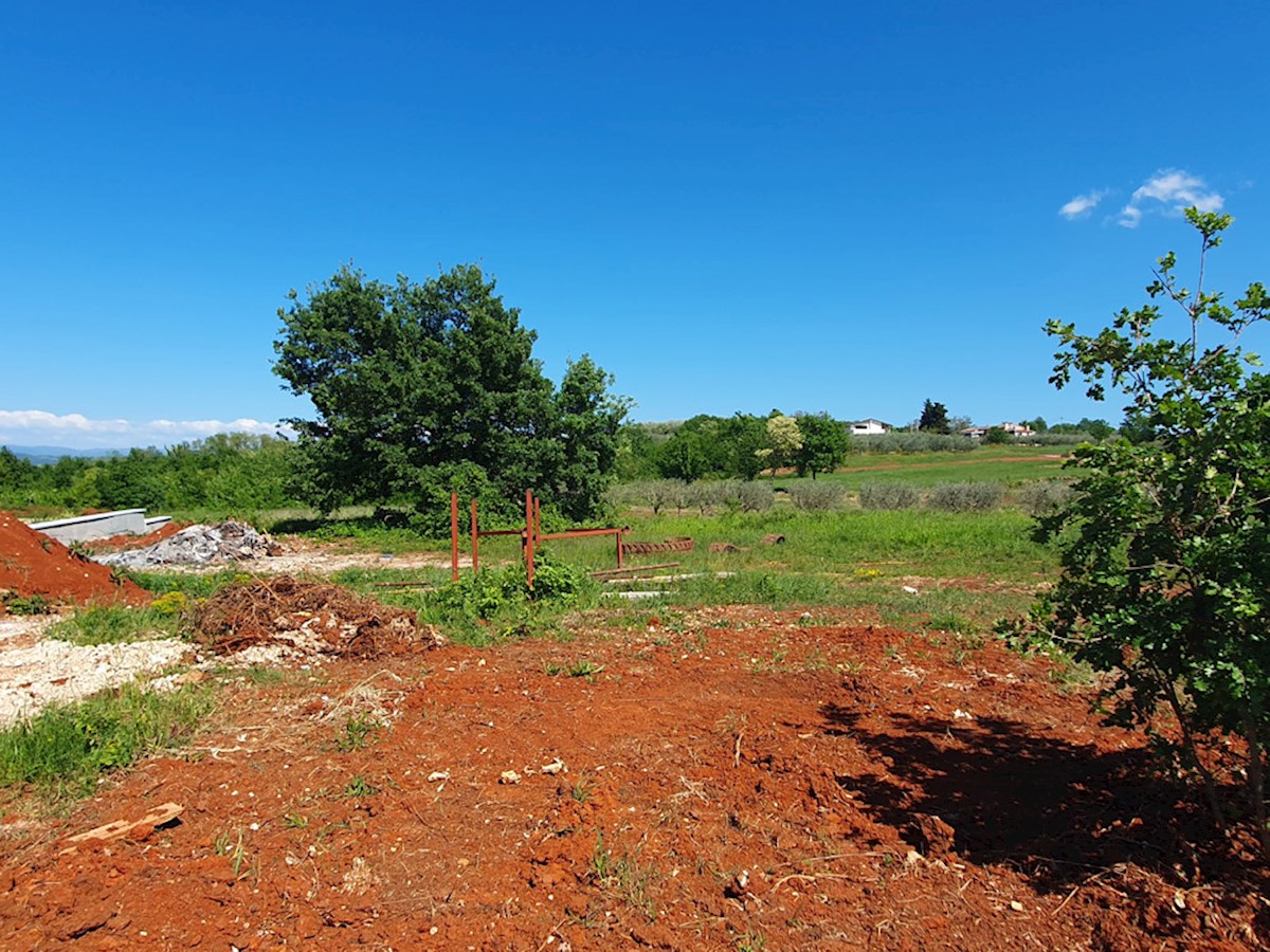 Z-633, Dintorni di Vižinada, terreno edificabile di 1108 m2 con vista panoramica