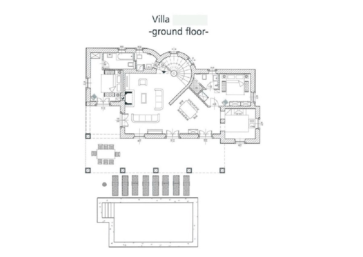 KOP-755, Villa in Pietra con Piscina nei Dintorni di Poreč