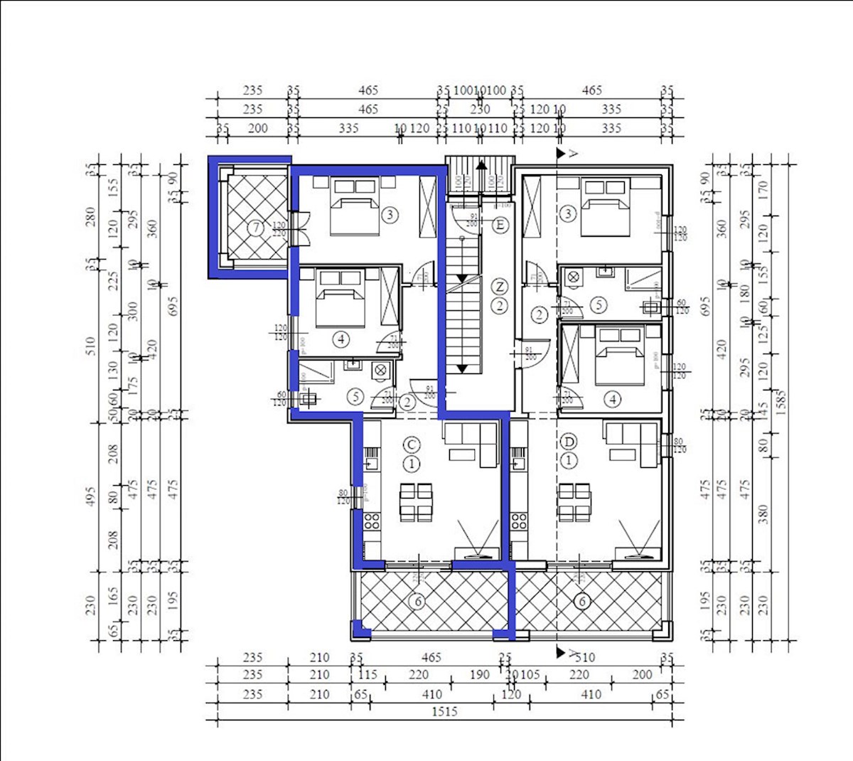 NSOP-232-1-C, Nuovi Appartamenti nei Dintorni di Poreč (9 km)