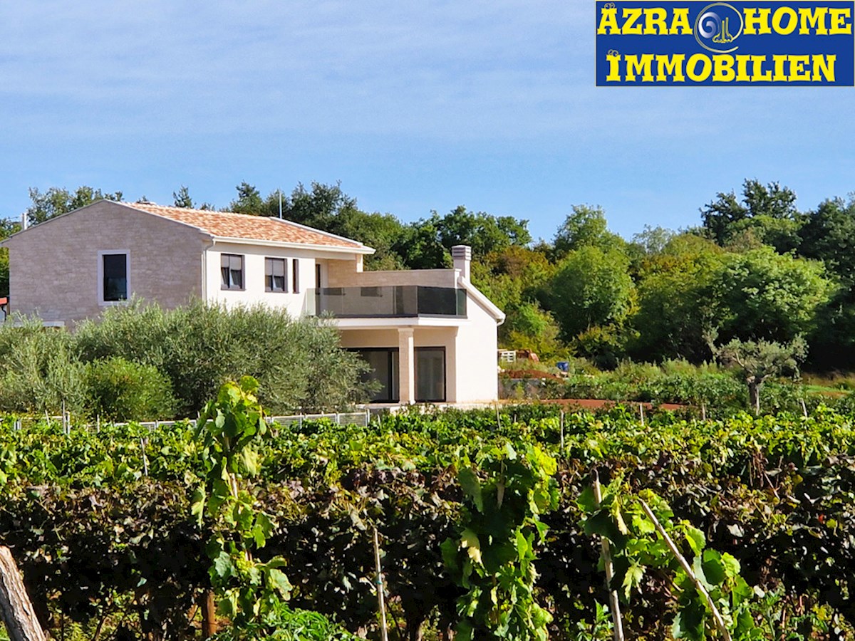 Vendita, Villa, Parenzo, nuova costruzione, 219 m², piscina 32 m², terreno 1032 m² (KOP-747)