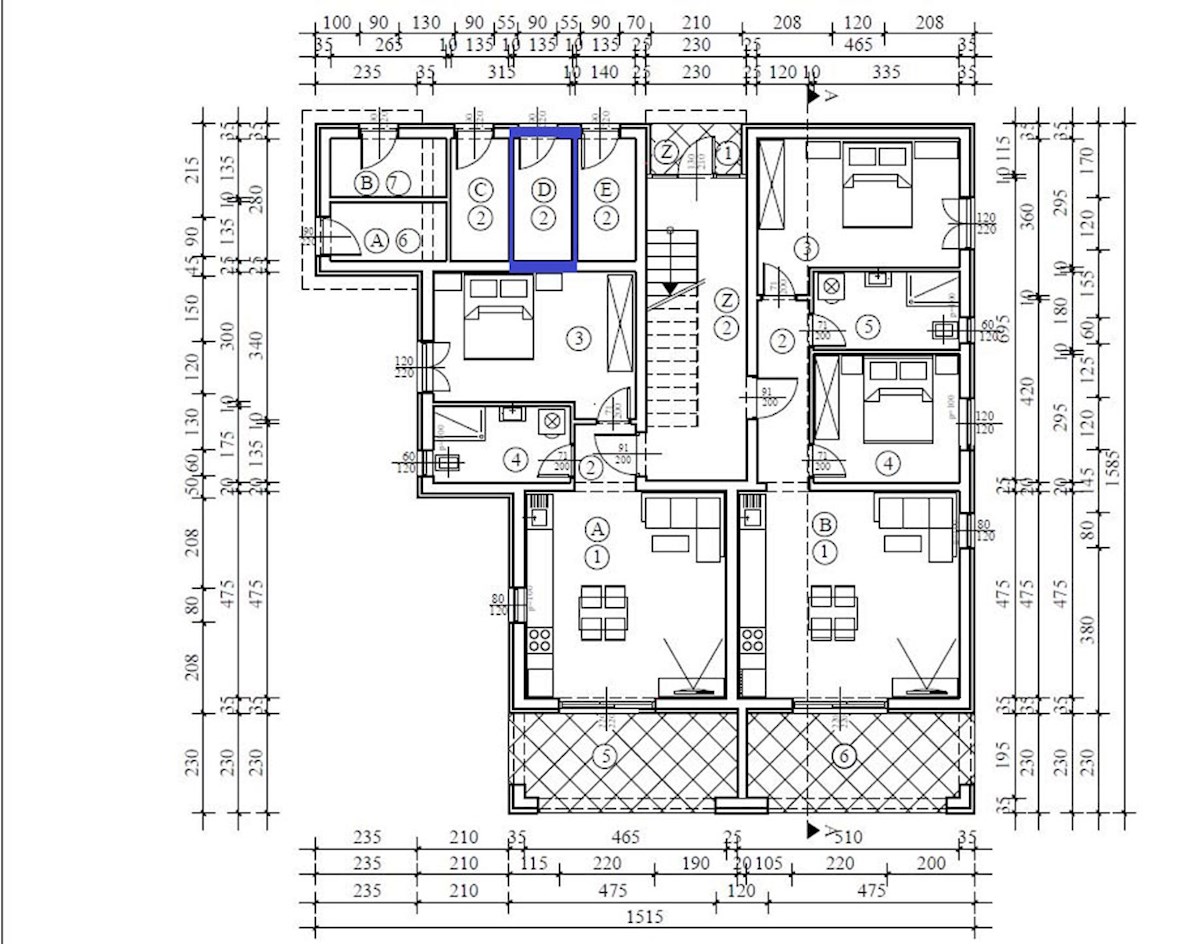 NSOP-232-1-D, Nuovi Appartamenti nei Dintorni di Poreč (9 km)