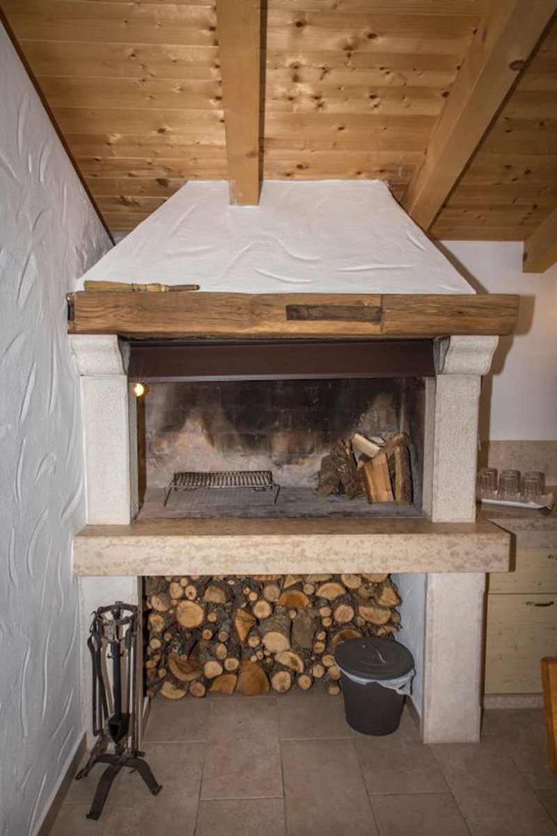 KOP-748, TINJAN (4 km), casa indipendente con piscina e cucina estiva, accanto al bosco