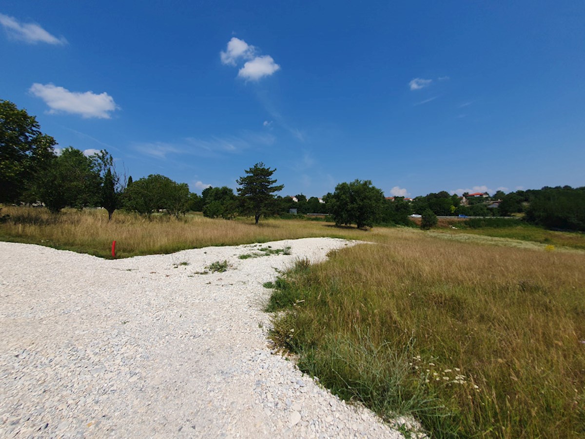 Z-644-5, TINJAN, terreno edificabile per uso residenziale, 1114 m² + circa 1100 m² di terreno agricolo