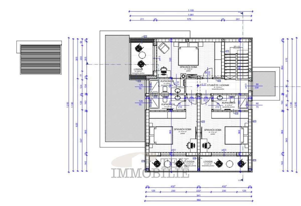 Parenzo, casa con piscina in costruzione