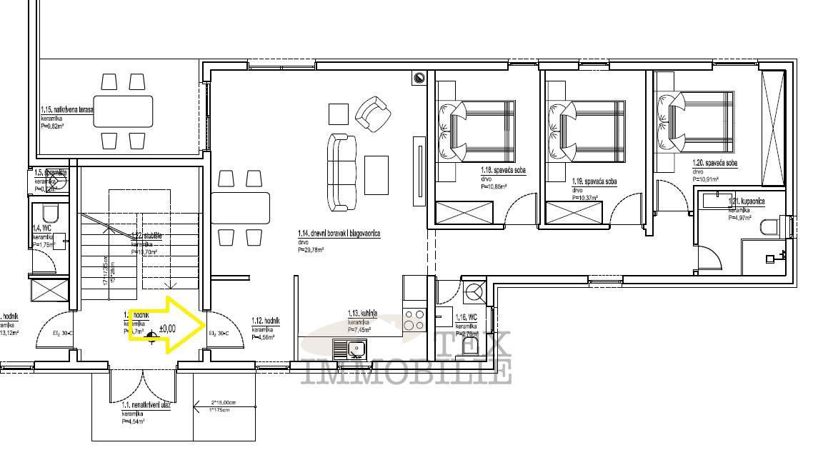 Parenzo, ottimo appartamento nuovo a 1 km dal mare - D