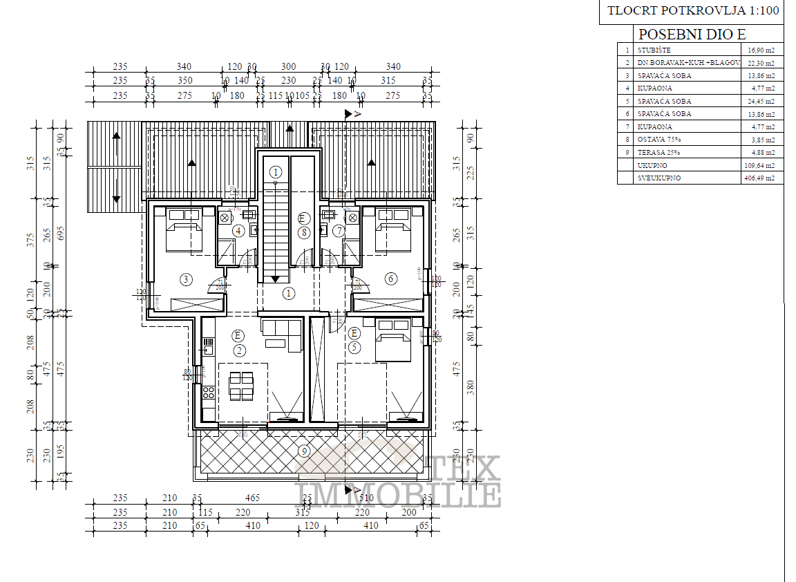 Zona Parenzo, nuovi appartamenti in costruzione - APPARTAMENTO E