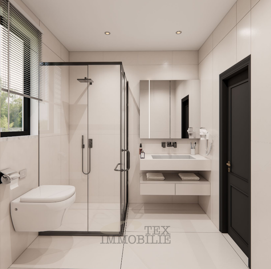 Appartamento con giardino e tre camere - B