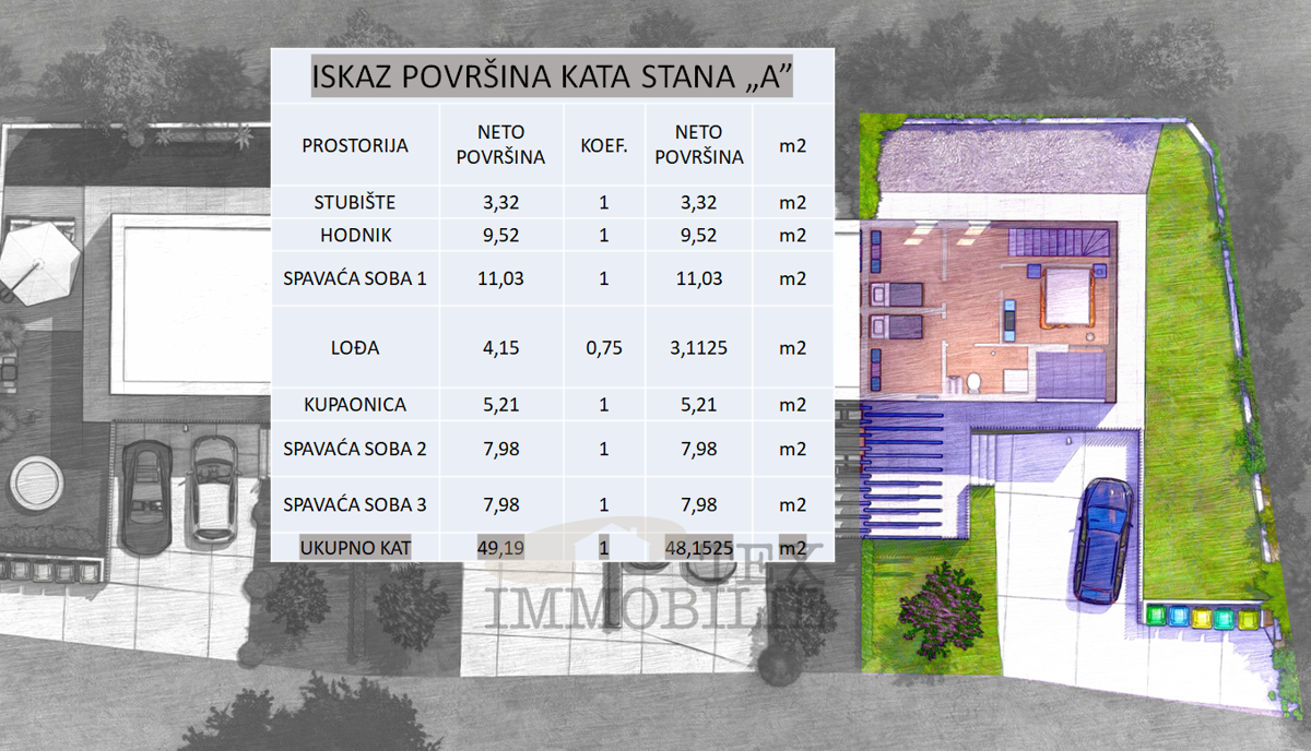 Poreč – Appartamento moderno di 101 m², 2 camere da letto