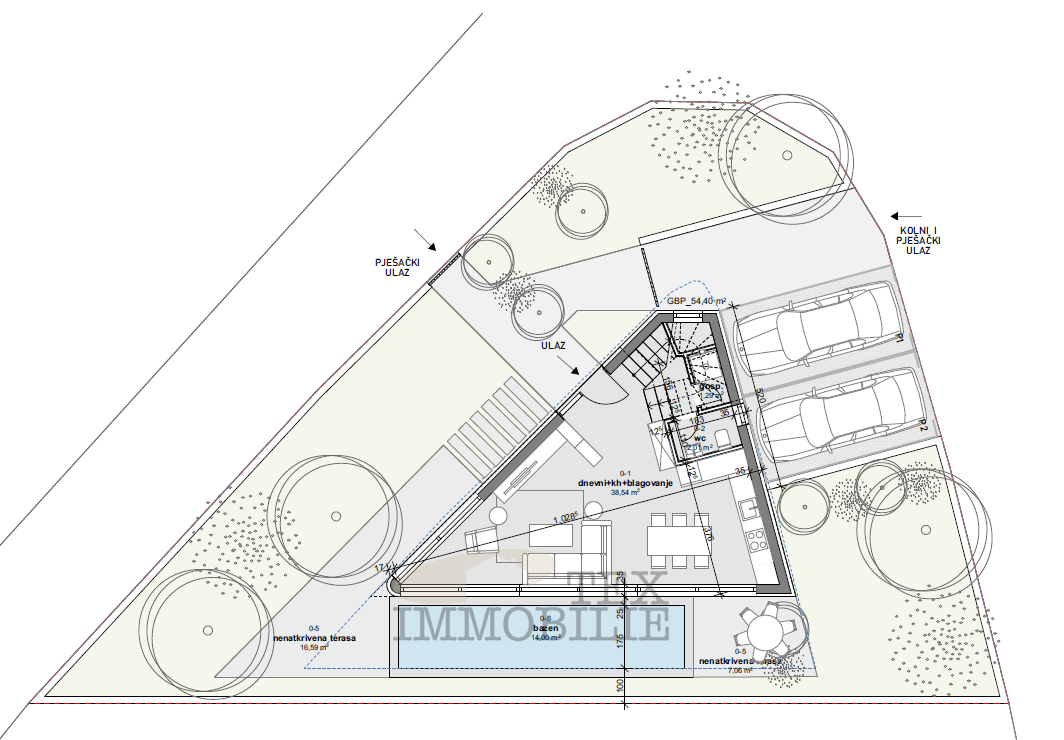 Moderna Casa in Costruzione con Piscina – Posizione Tranquilla a Funtana