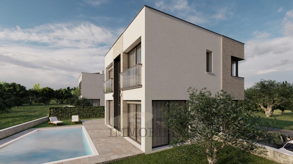 Una villa moderna nei dintorni di Verteneglio