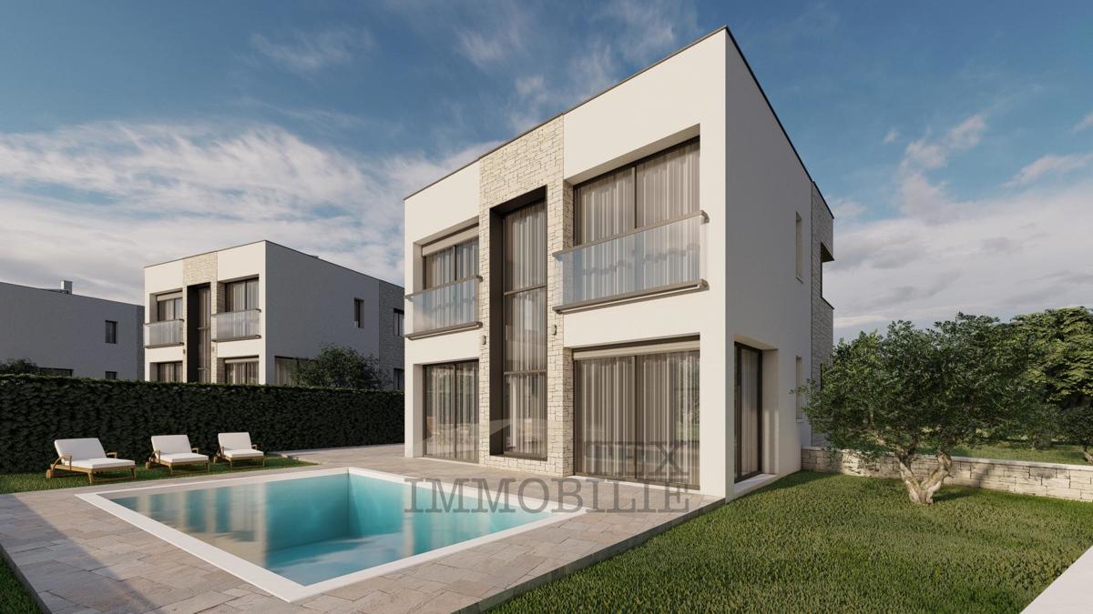 Una villa moderna nei dintorni di Verteneglio