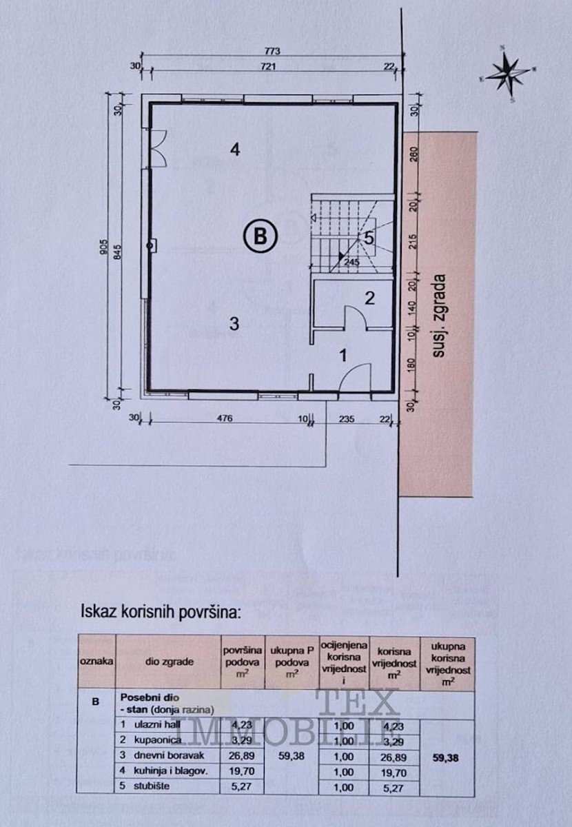 Moderno appartamento a Parenzo, a soli 600m dal mare.