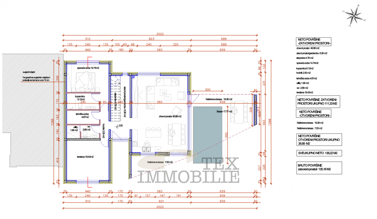 Terreno edificabile con permesso di costruzione nelle vicinanze di Visignano