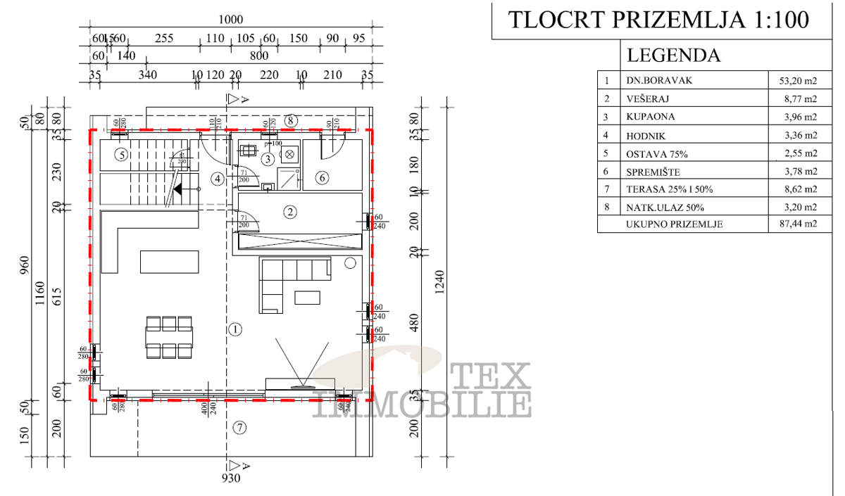 Casa con piscina vicino a Parenzo, 167 m2