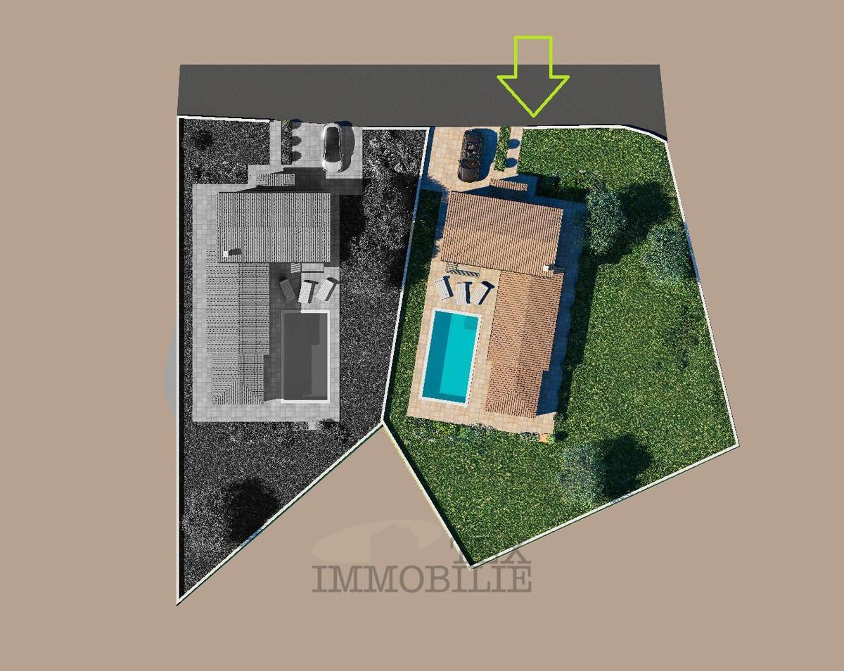 Villa moderna con piscina vicino a Parenzo 